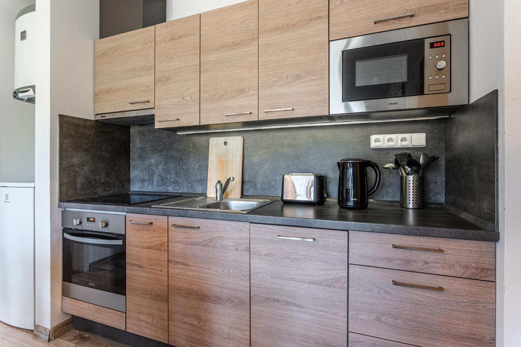 Loučná pod Klínovcem Family Apartments Klinovec חדר תמונה