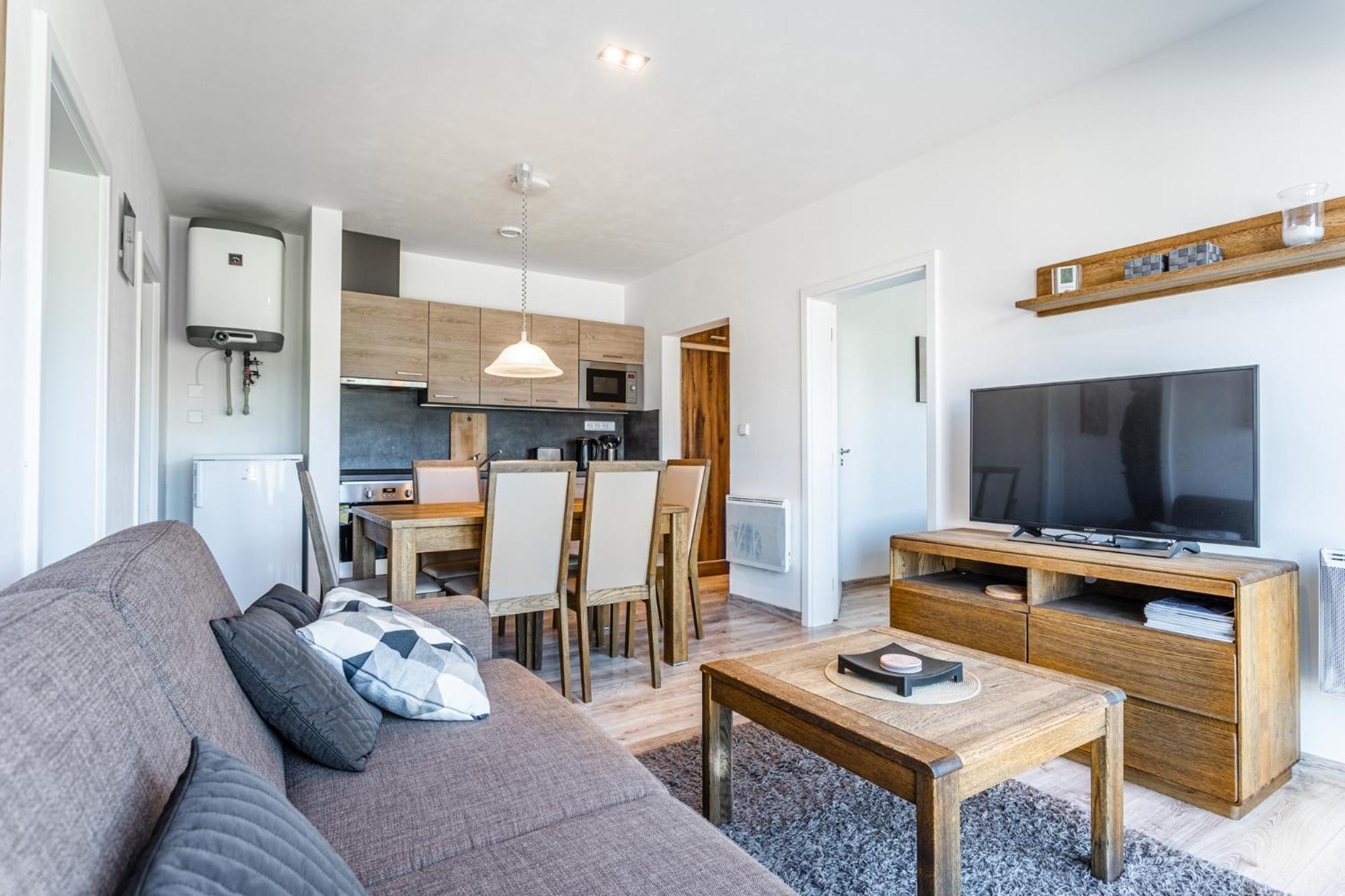 Loučná pod Klínovcem Family Apartments Klinovec חדר תמונה