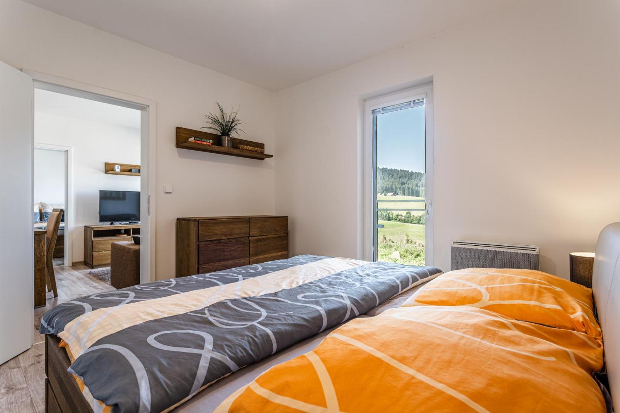 Loučná pod Klínovcem Family Apartments Klinovec חדר תמונה